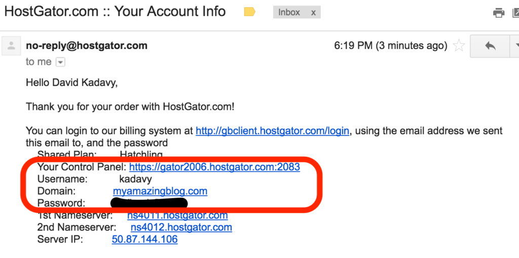 hostgator-make-blog-account-email